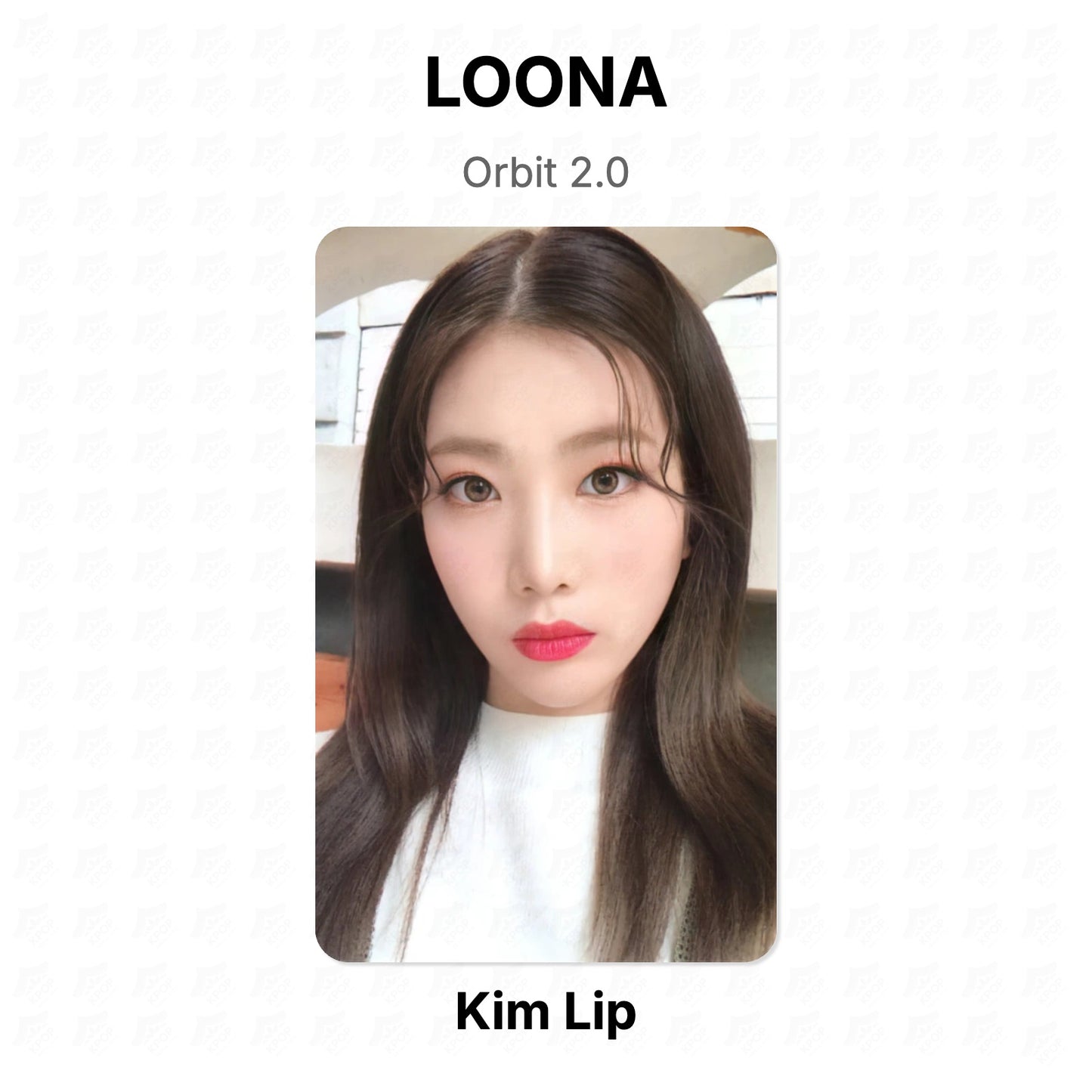 LOONA Orbit 2.0 Official Photocard