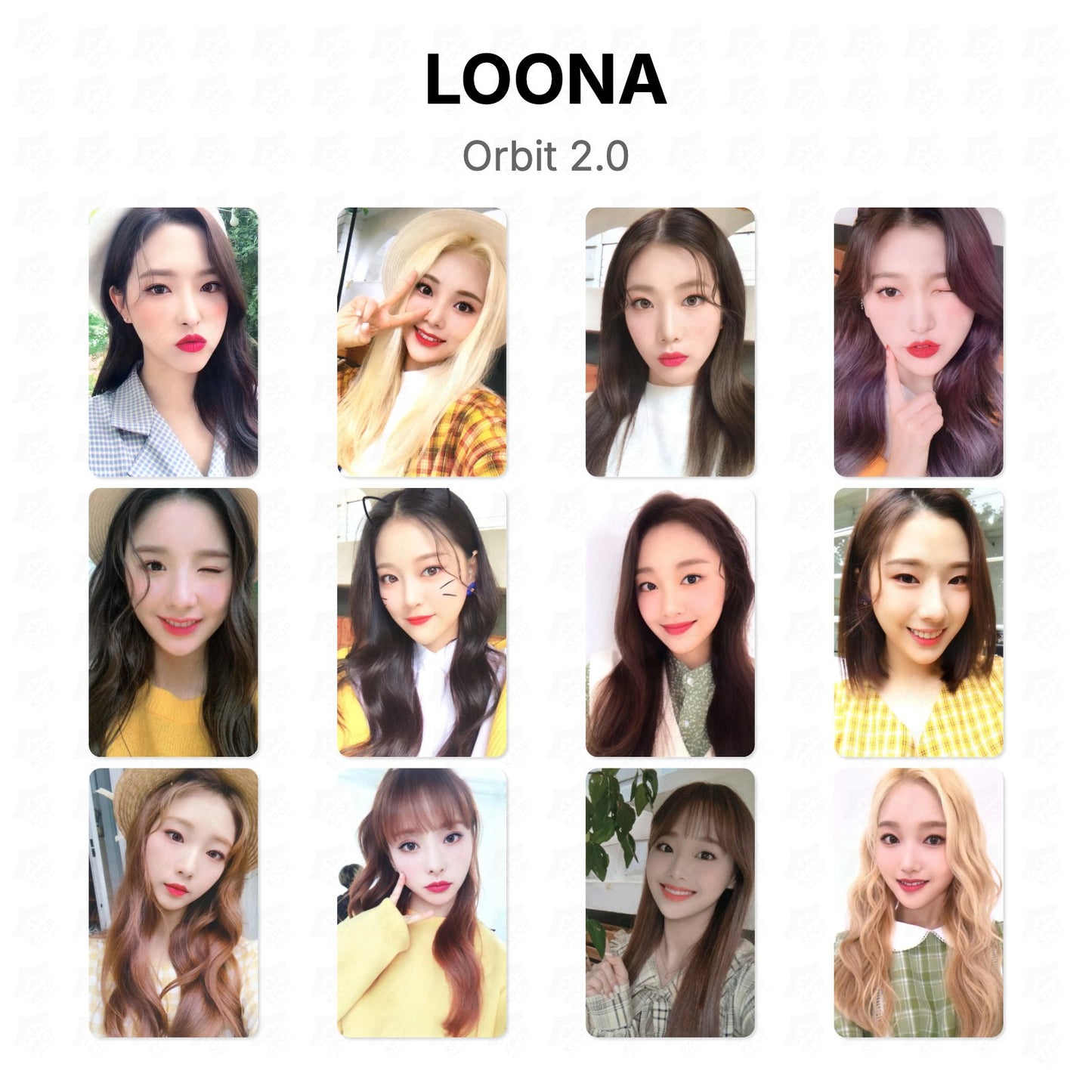 LOONA Orbit 2.0 Official Photocard