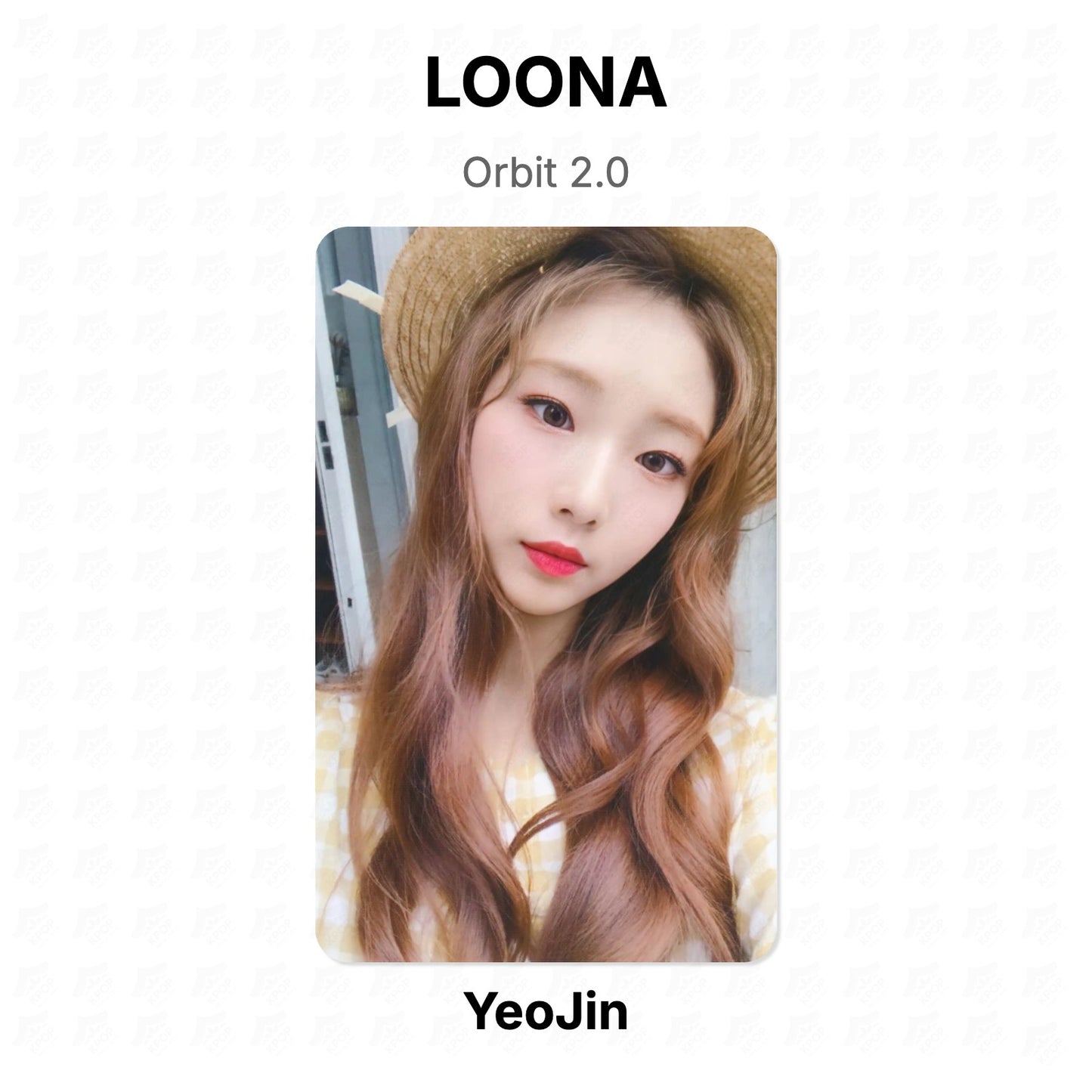 LOONA Orbit 2.0 Official Photocard