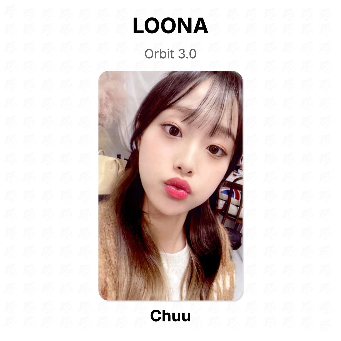 LOONA Orbit 3.0 Official Photocard