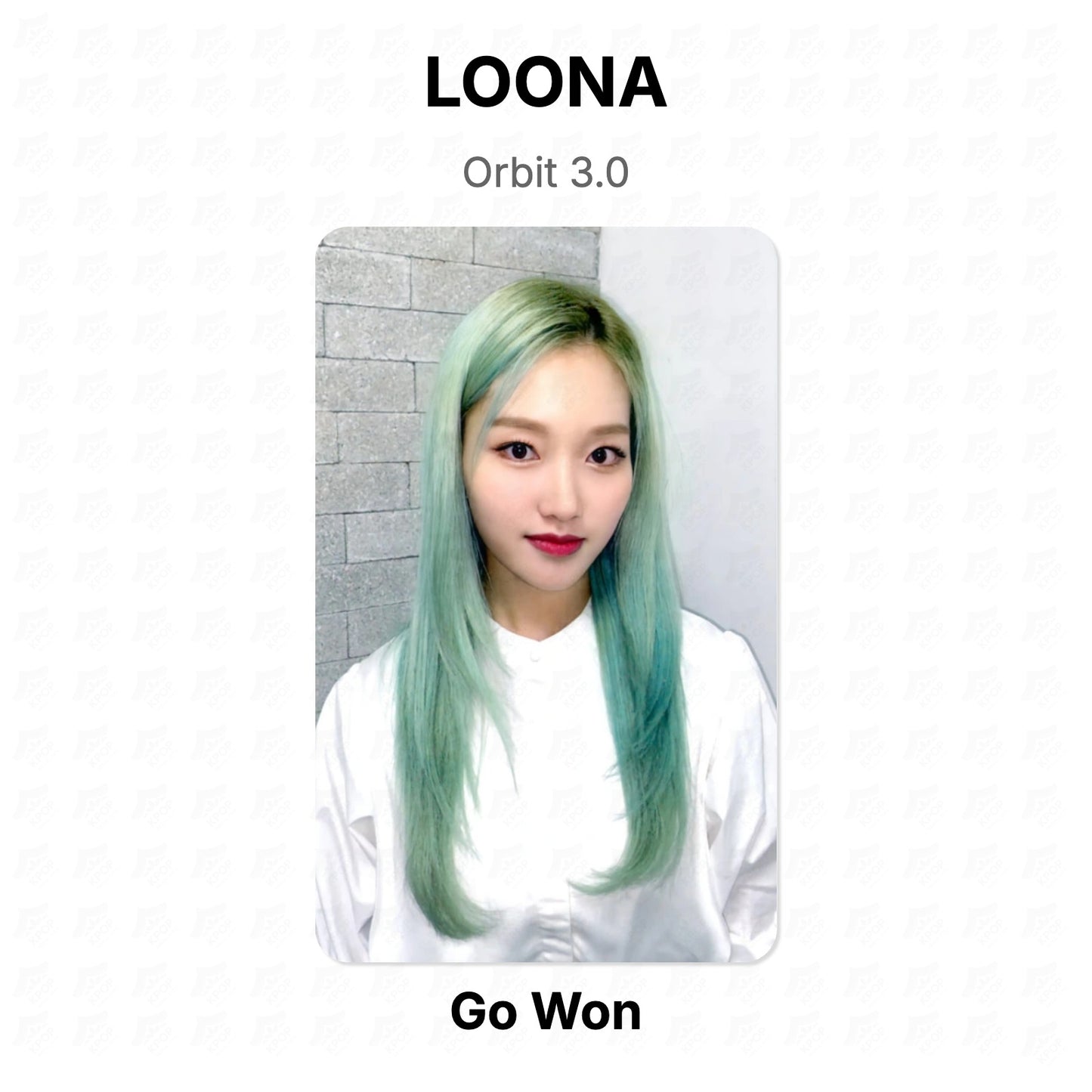 LOONA Orbit 3.0 Official Photocard