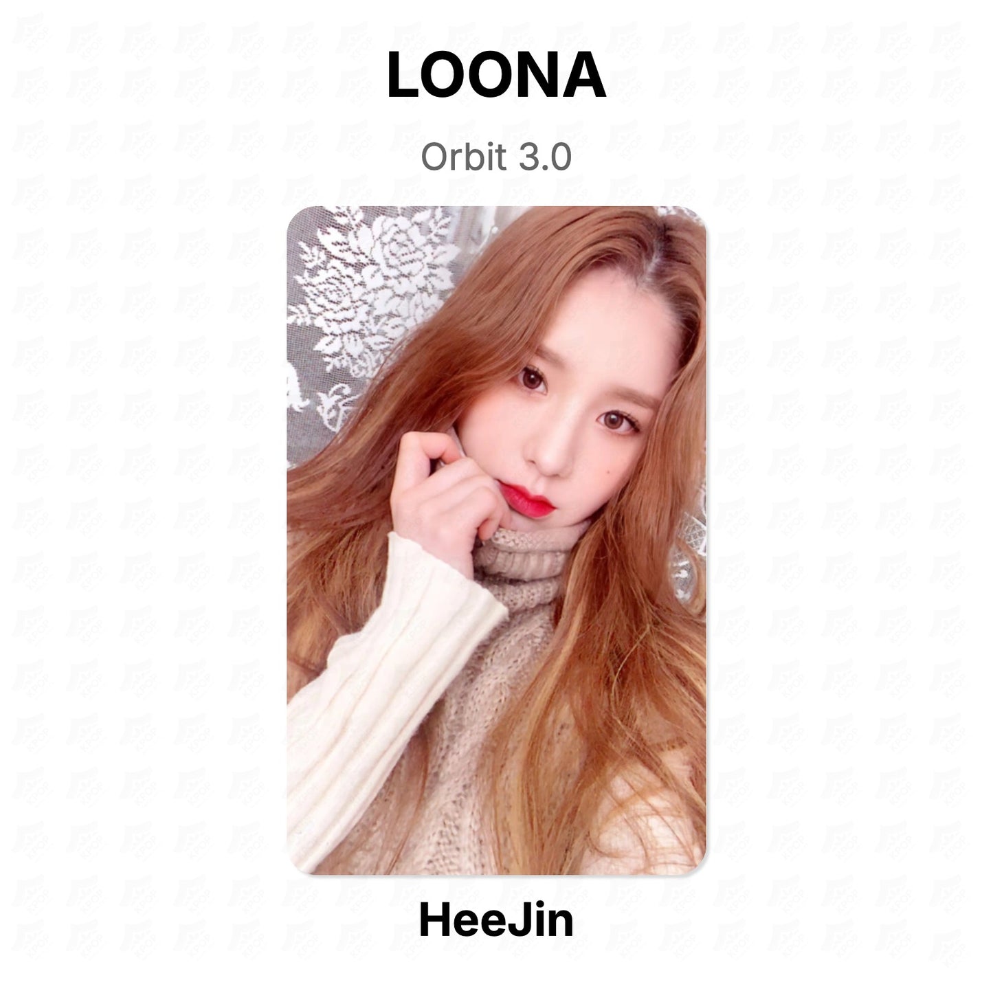 LOONA Orbit 3.0 Official Photocard