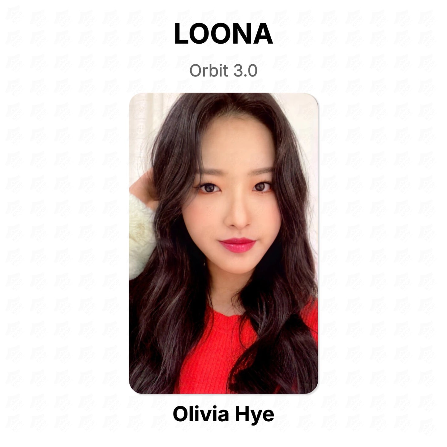 LOONA Orbit 3.0 Official Photocard