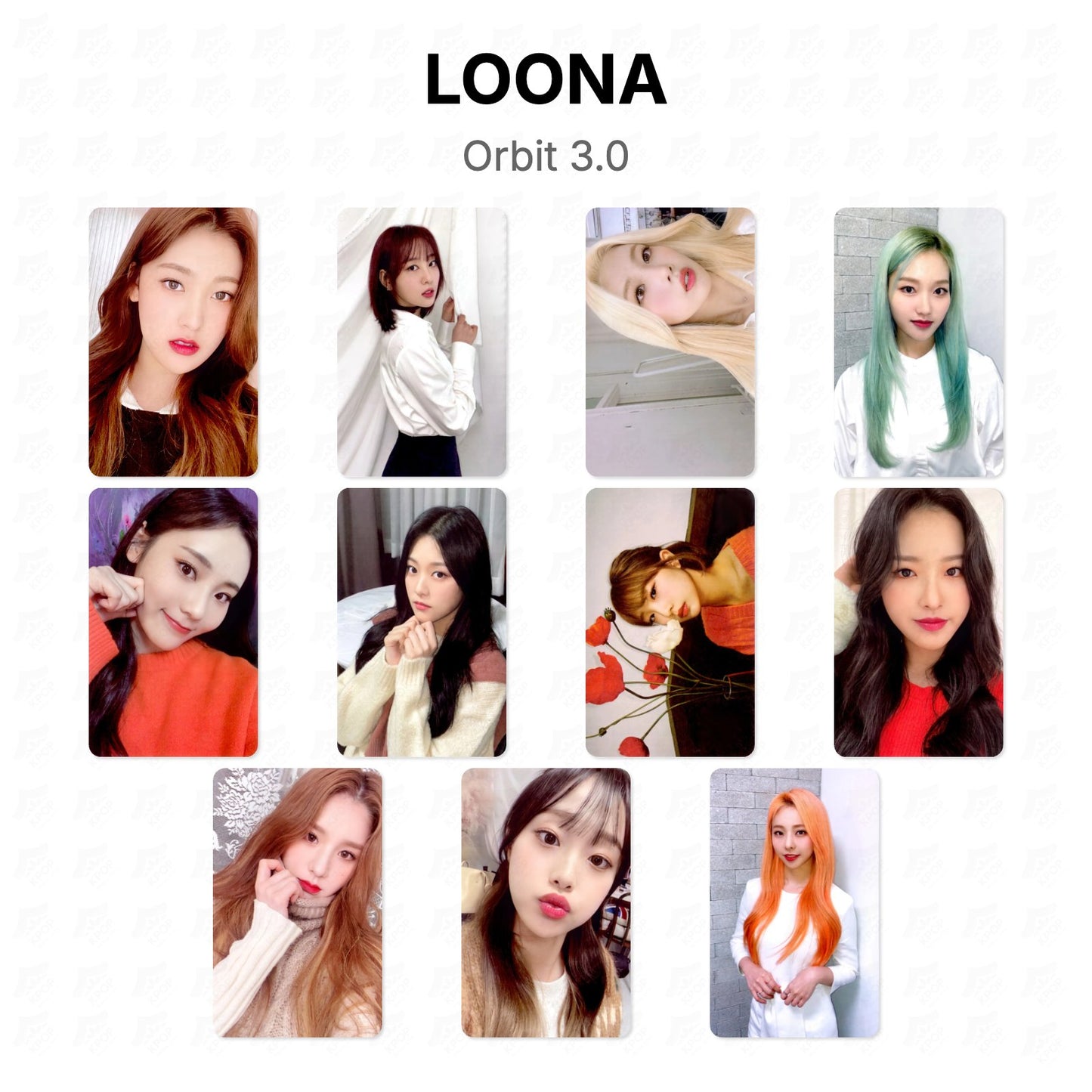 LOONA Orbit 3.0 Official Photocard