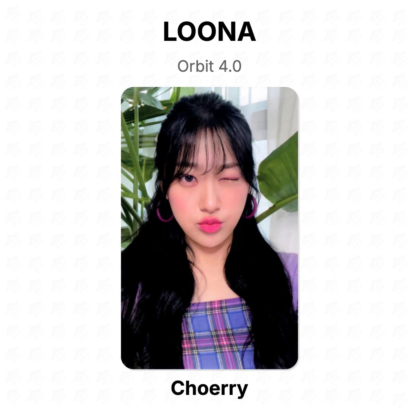 LOONA Orbit 4.0 Official Photocard