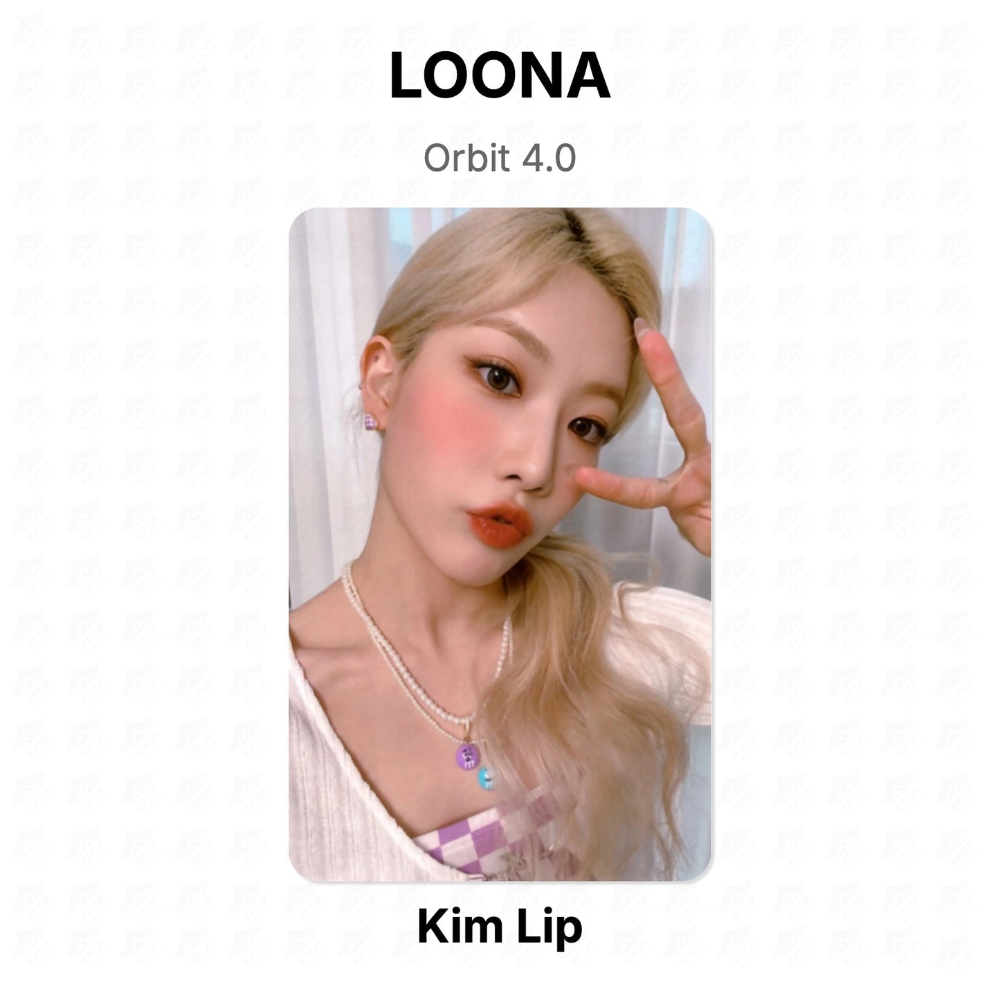 LOONA Orbit 4.0 Official Photocard