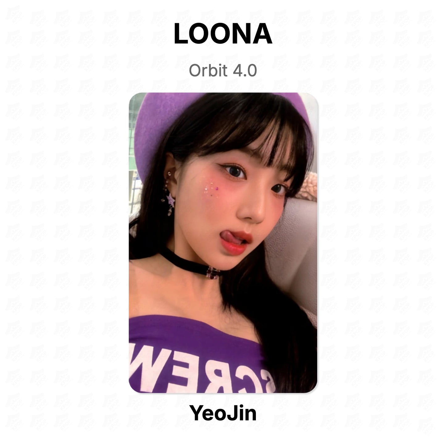 LOONA Orbit 4.0 Official Photocard