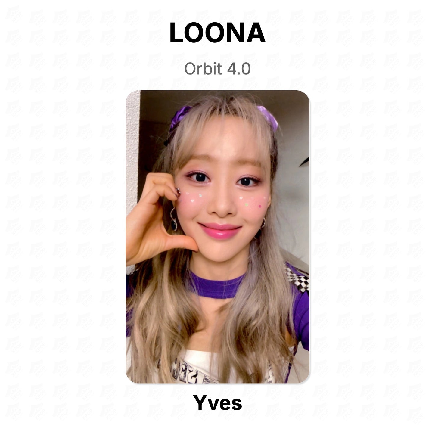 LOONA Orbit 4.0 Official Photocard