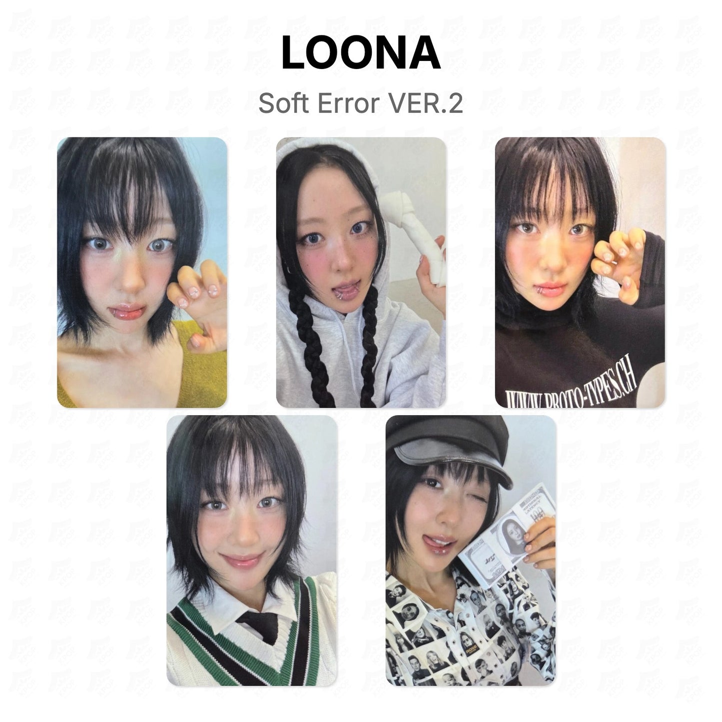LOONA Soft Error VER.2 Official Photocard