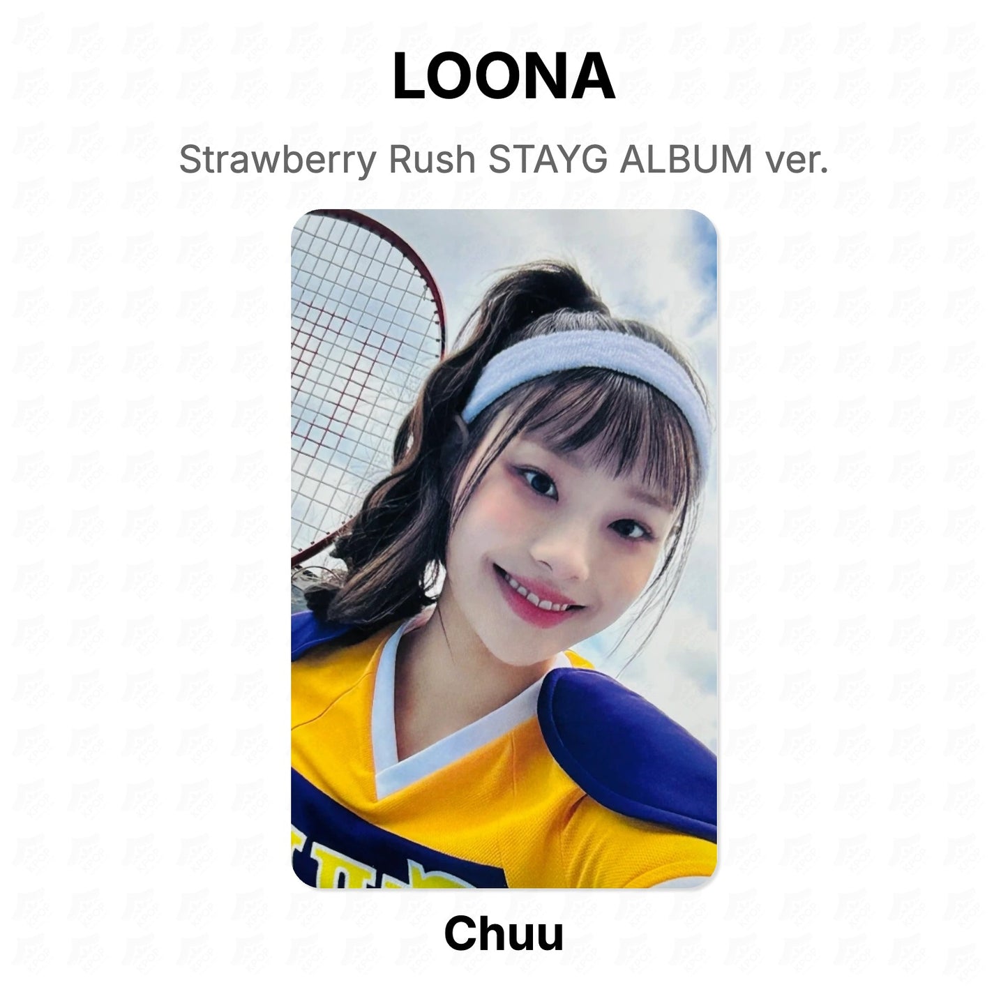 LOONA Strawberry Rush STAYG ALBUM ver. Official Photocard