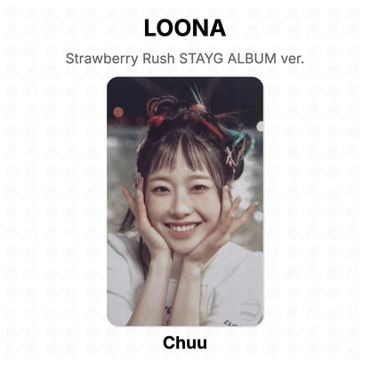 LOONA Strawberry Rush STAYG ALBUM ver. Official Photocard