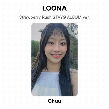 LOONA Strawberry Rush STAYG ALBUM ver. Official Photocard