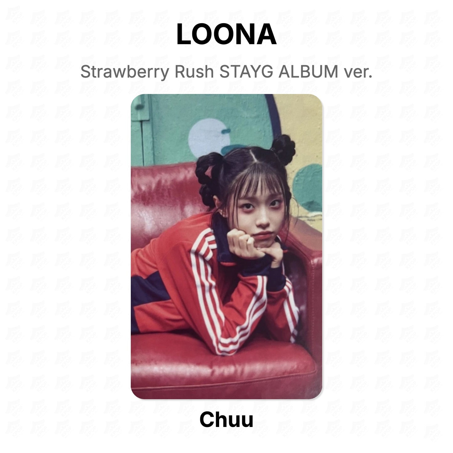 LOONA Strawberry Rush STAYG ALBUM ver. Official Photocard