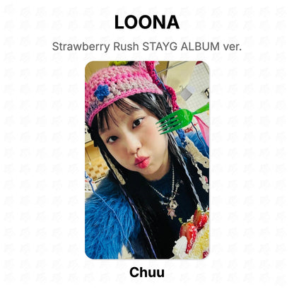 LOONA Strawberry Rush STAYG ALBUM ver. Official Photocard