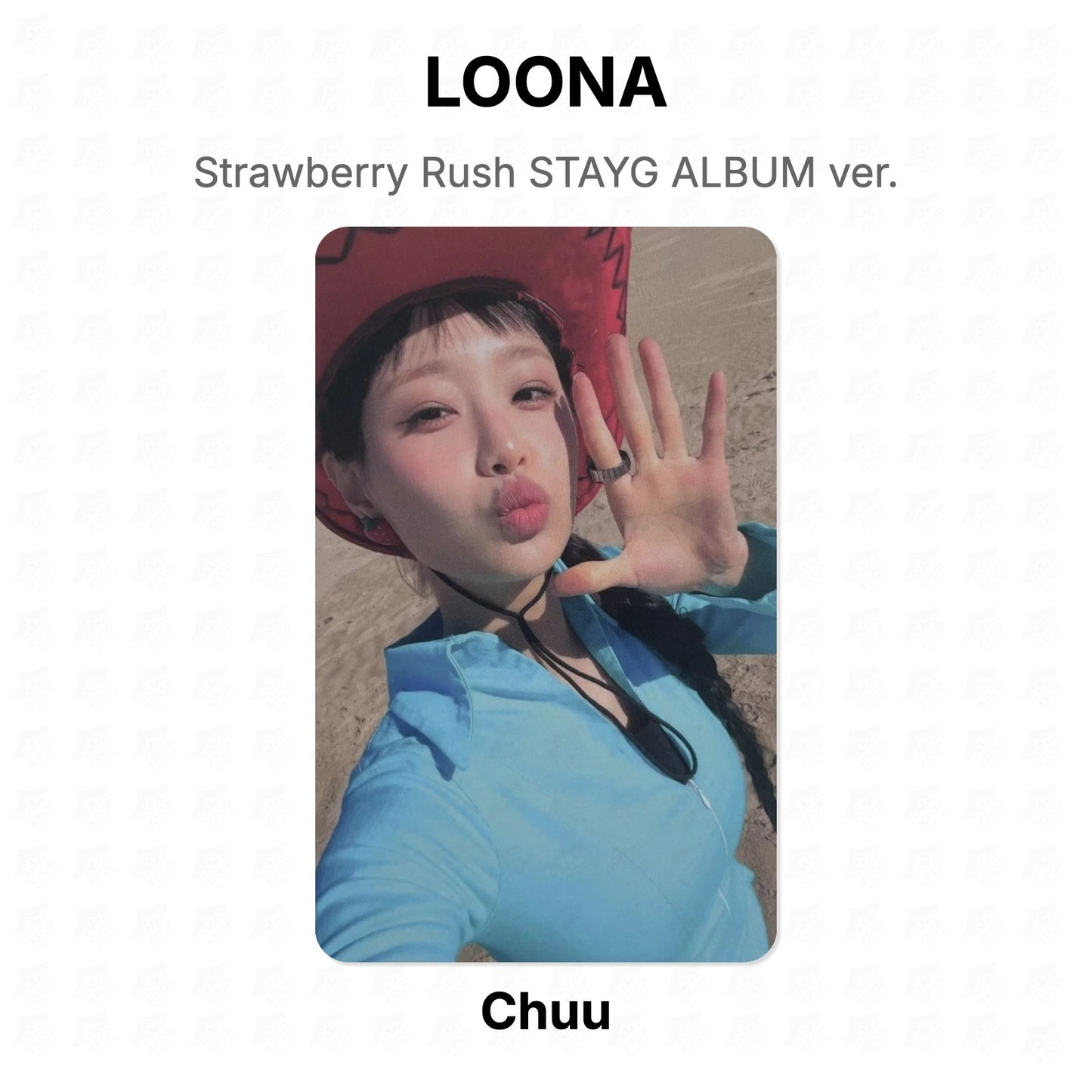 LOONA Strawberry Rush STAYG ALBUM ver. Official Photocard