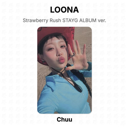 LOONA Strawberry Rush STAYG ALBUM ver. Official Photocard