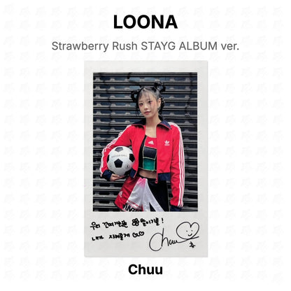 LOONA Strawberry Rush STAYG ALBUM ver. Official Photocard