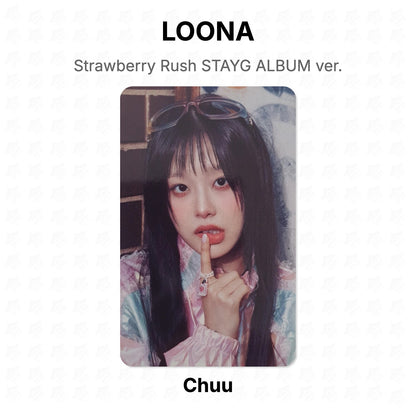 LOONA Strawberry Rush STAYG ALBUM ver. Official Photocard