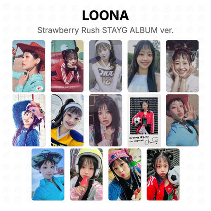 LOONA Strawberry Rush STAYG ALBUM ver. Official Photocard