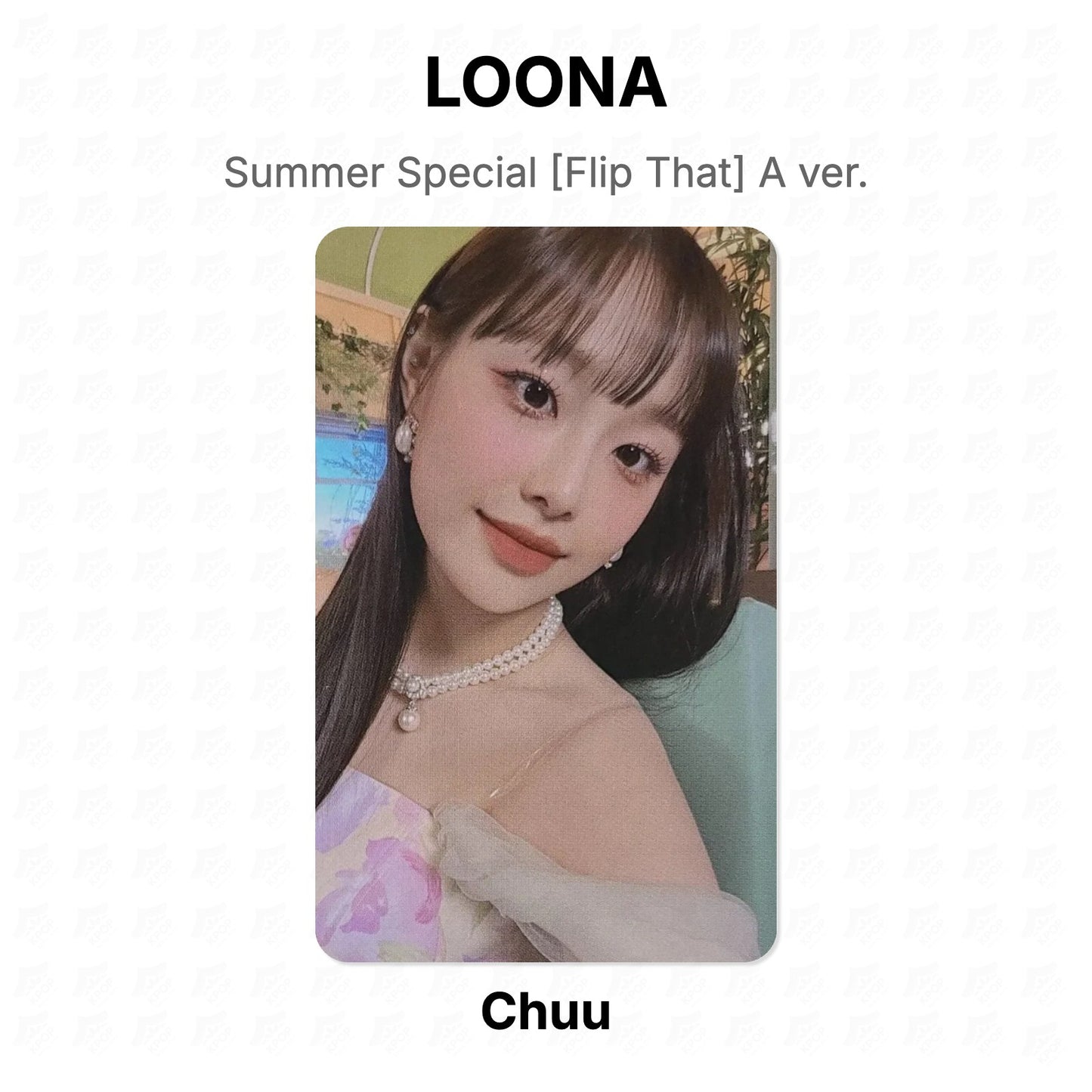LOONA Summer Special [Flip That] A ver. Official Photocard
