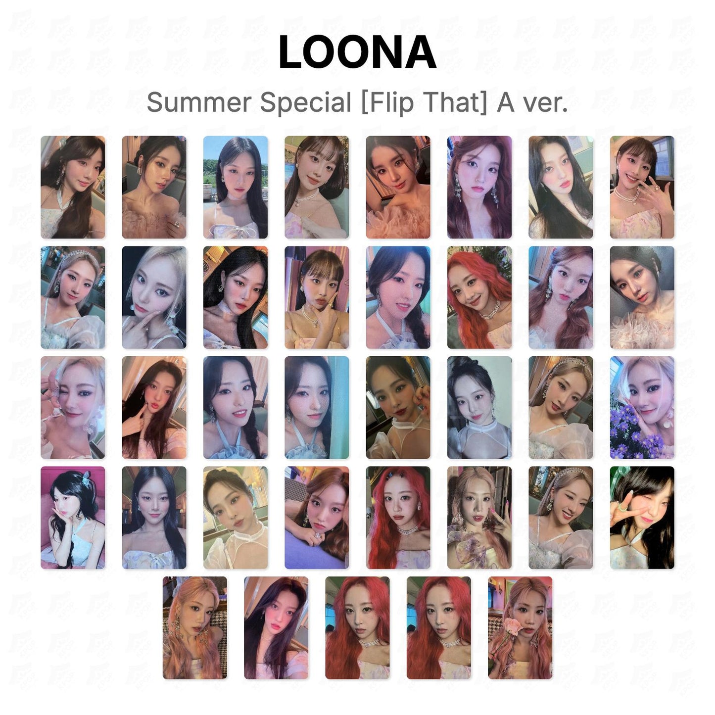 LOONA Summer Special [Flip That] A ver. Official Photocard