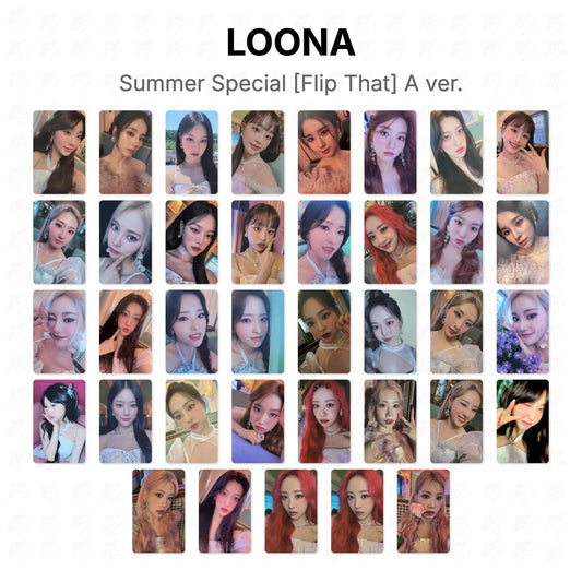 LOONA Summer Special [Flip That] A ver. Official Photocard