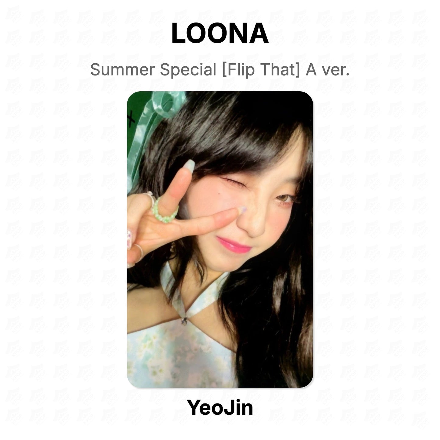 LOONA Summer Special [Flip That] A ver. Official Photocard