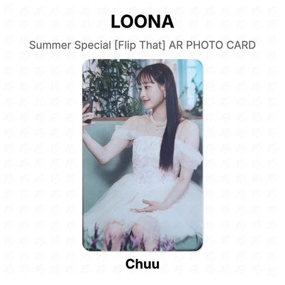 LOONA Summer Special [Flip That] AR PHOTO CARD Official Photocard