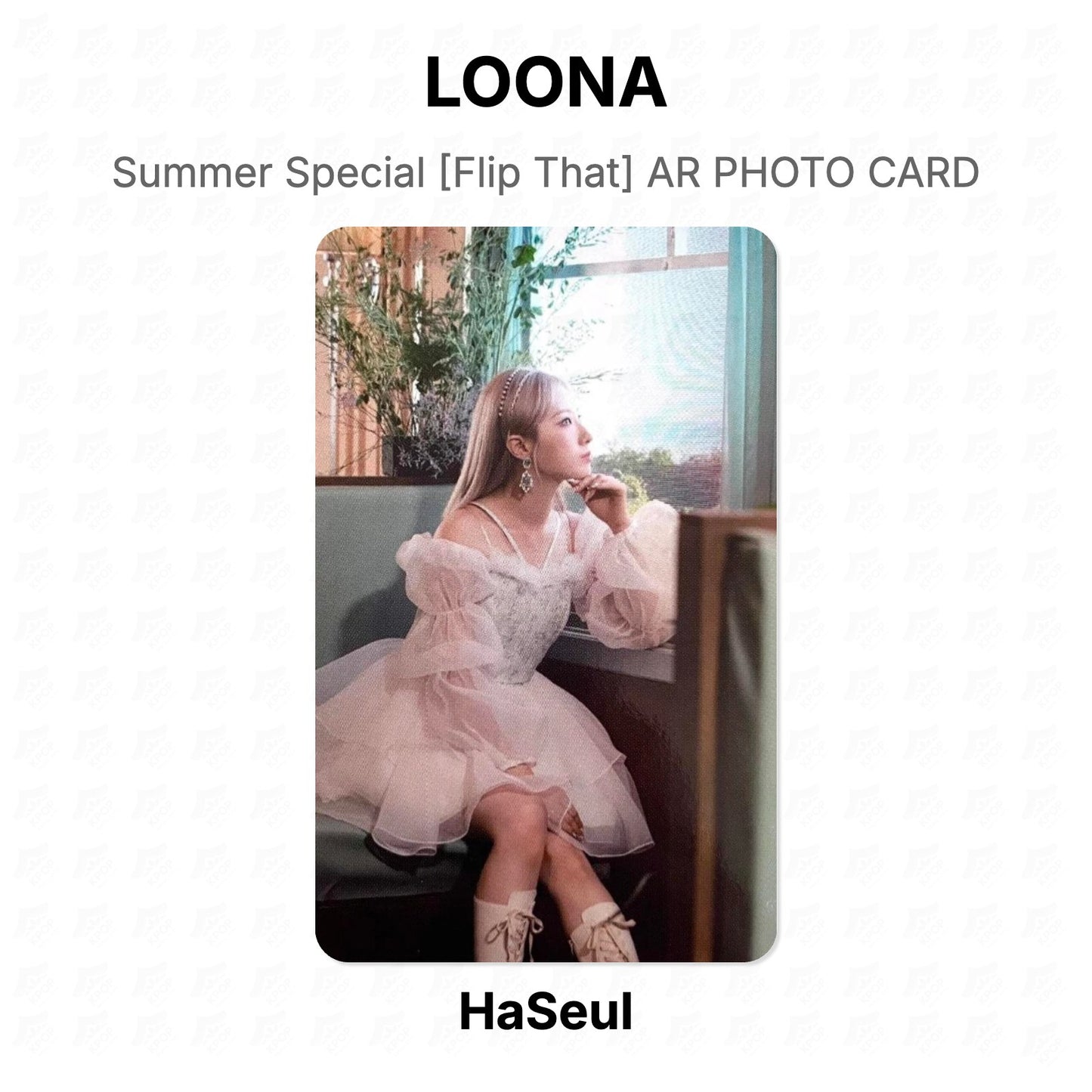 LOONA Summer Special [Flip That] AR PHOTO CARD Official Photocard