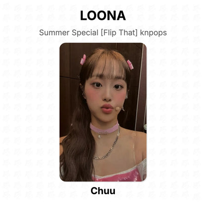 LOONA Summer Special [Flip That] knpops Official Photocard