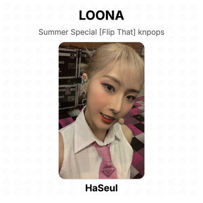 LOONA Summer Special [Flip That] knpops Official Photocard
