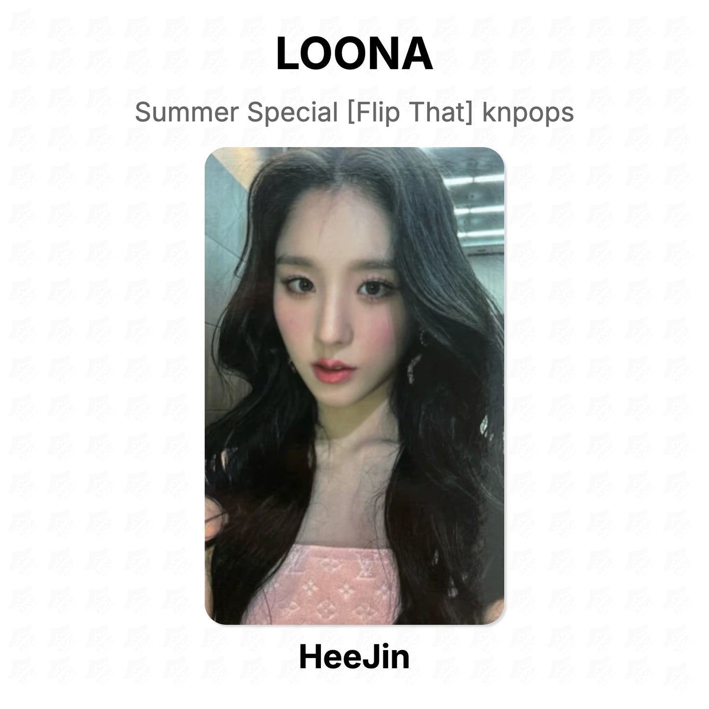 LOONA Summer Special [Flip That] knpops Official Photocard
