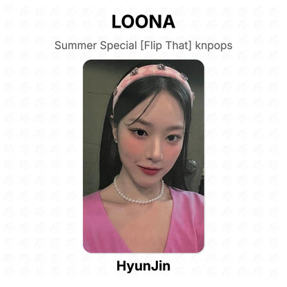 LOONA Summer Special [Flip That] knpops Official Photocard