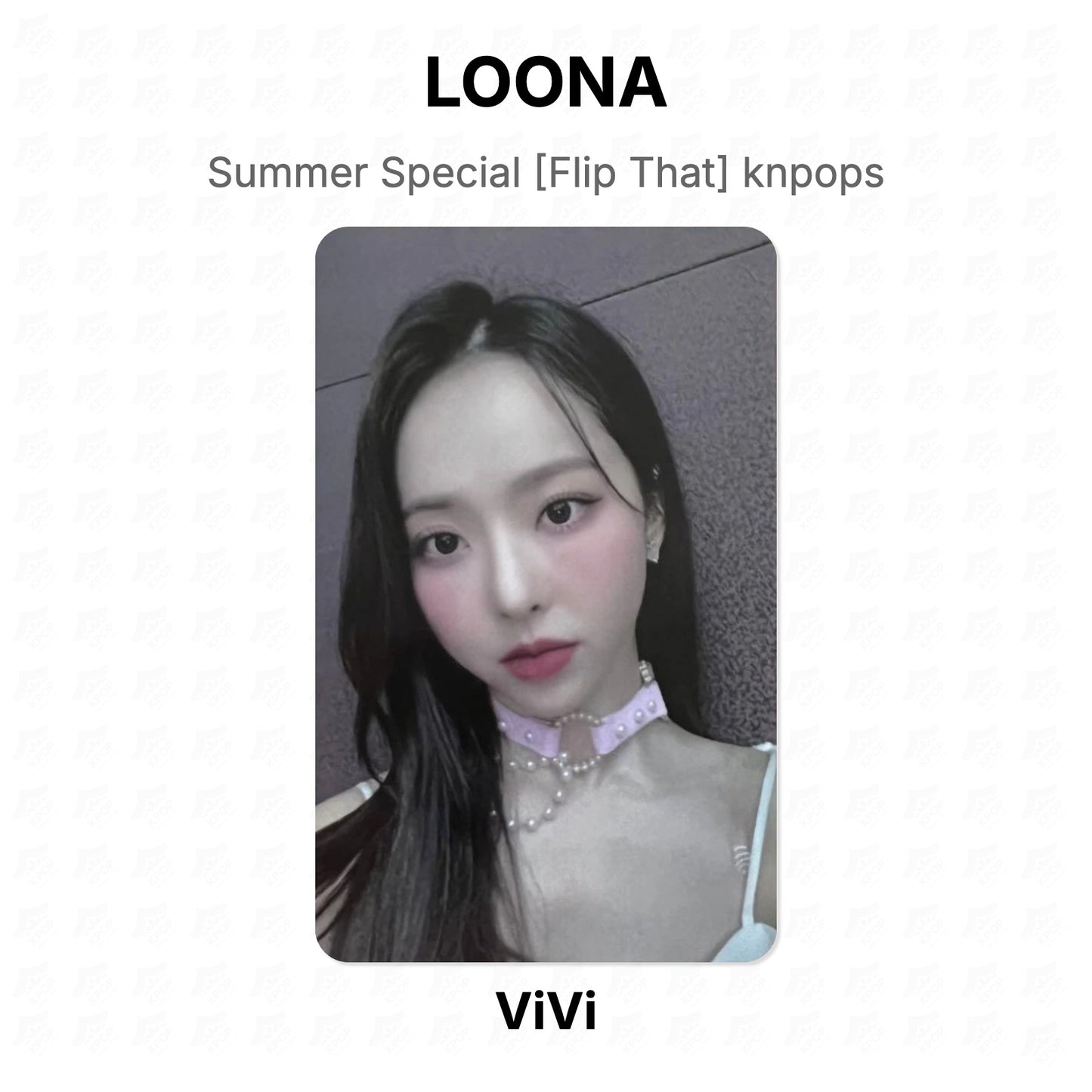 LOONA Summer Special [Flip That] knpops Official Photocard