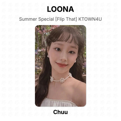 LOONA Summer Special [Flip That] KTOWN4U Official Photocard