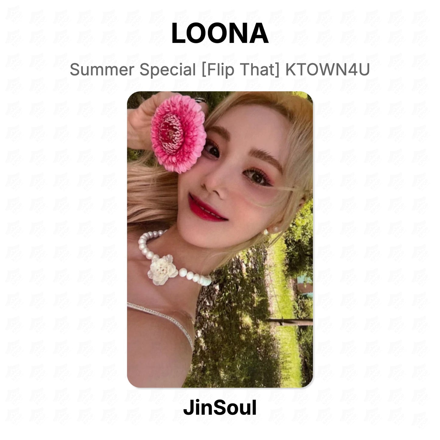 LOONA Summer Special [Flip That] KTOWN4U Official Photocard
