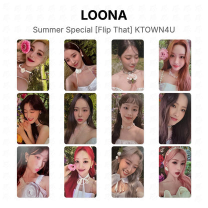 LOONA Summer Special [Flip That] KTOWN4U Official Photocard