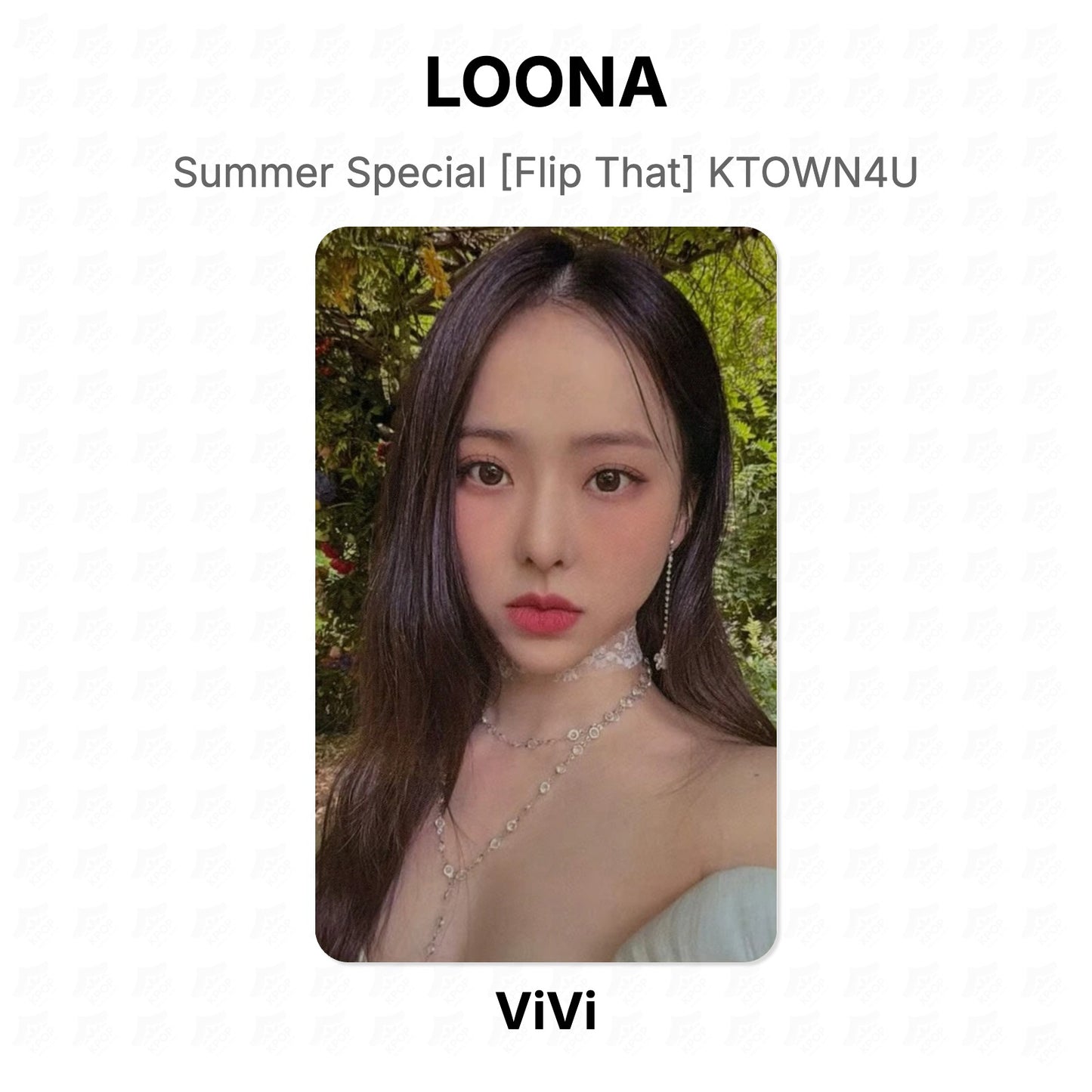 LOONA Summer Special [Flip That] KTOWN4U Official Photocard