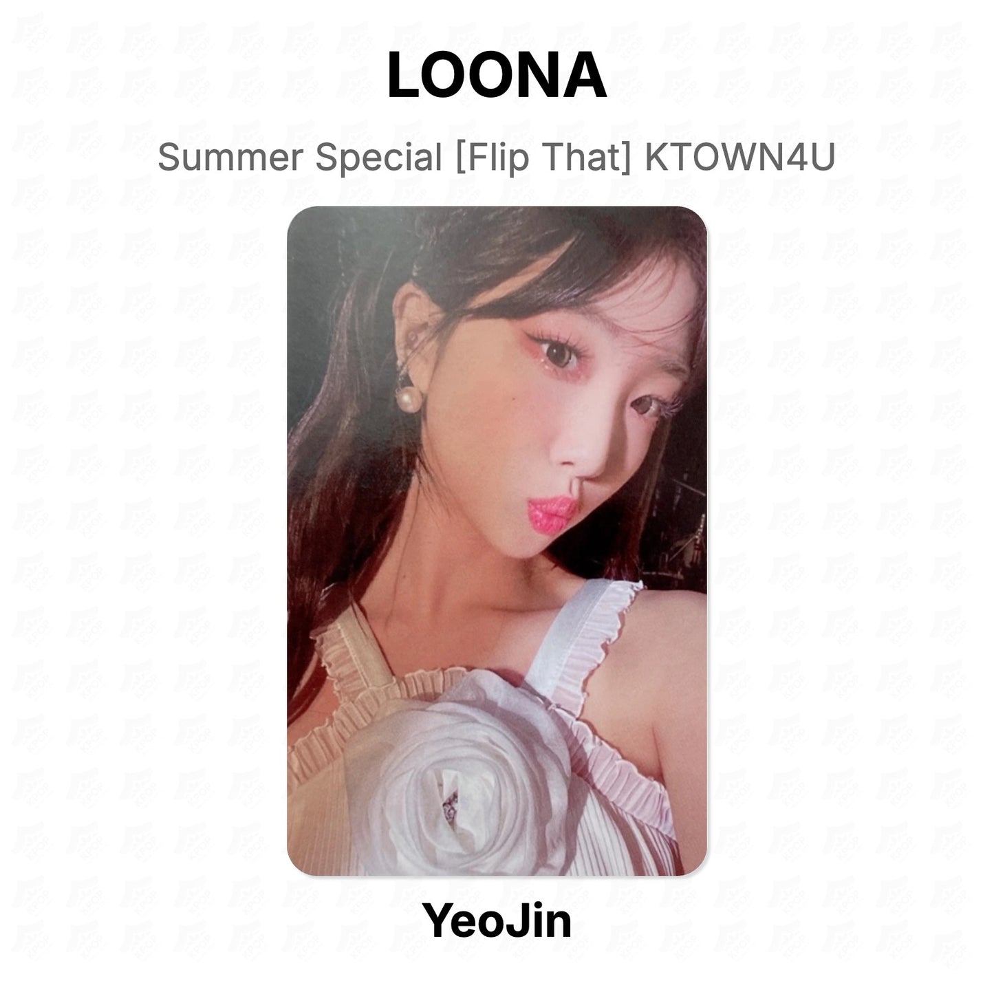LOONA Summer Special [Flip That] KTOWN4U Official Photocard