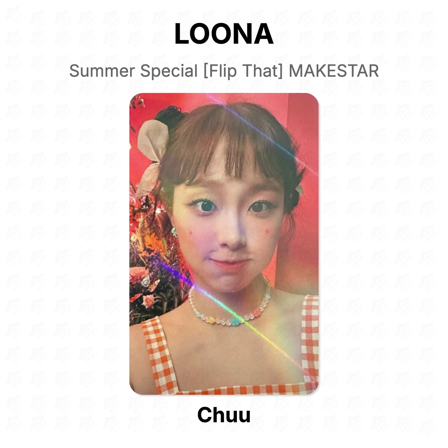 LOONA Summer Special [Flip That] MAKESTAR Official Photocard