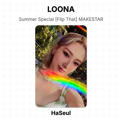LOONA Summer Special [Flip That] MAKESTAR Official Photocard