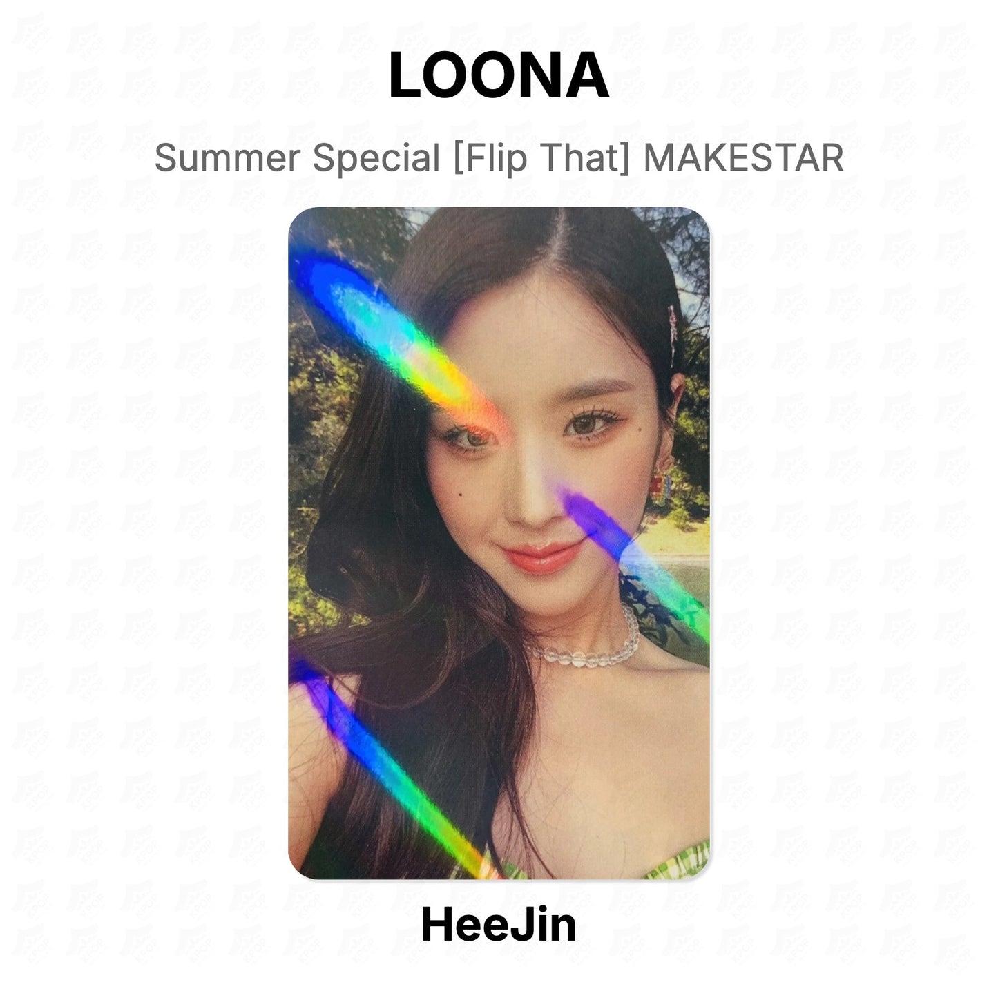 LOONA Summer Special [Flip That] MAKESTAR Official Photocard