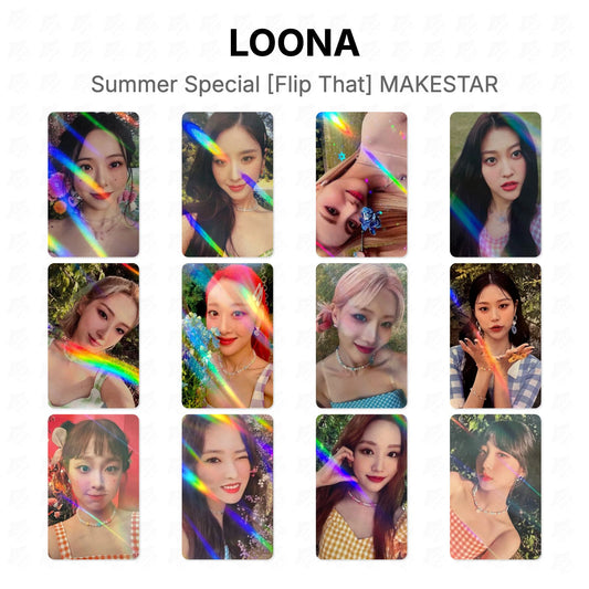 LOONA Summer Special [Flip That] MAKESTAR Official Photocard