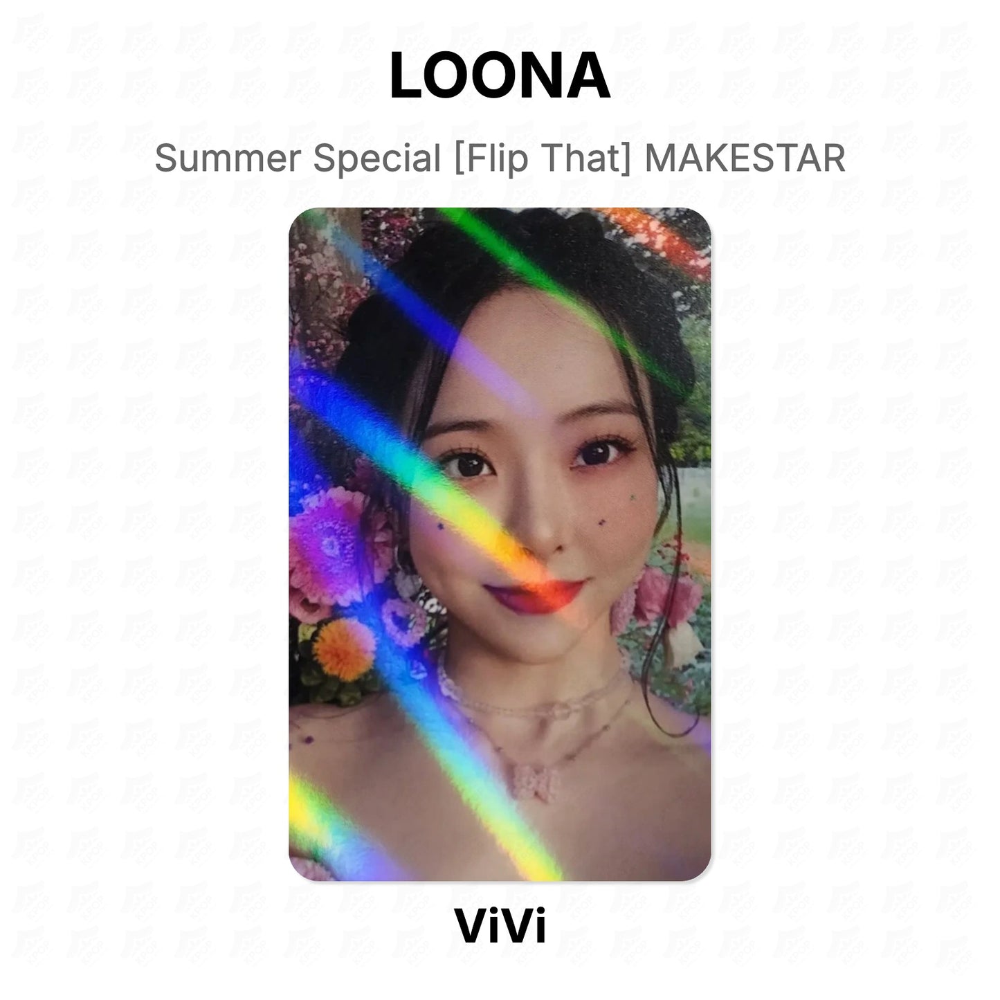 LOONA Summer Special [Flip That] MAKESTAR Official Photocard