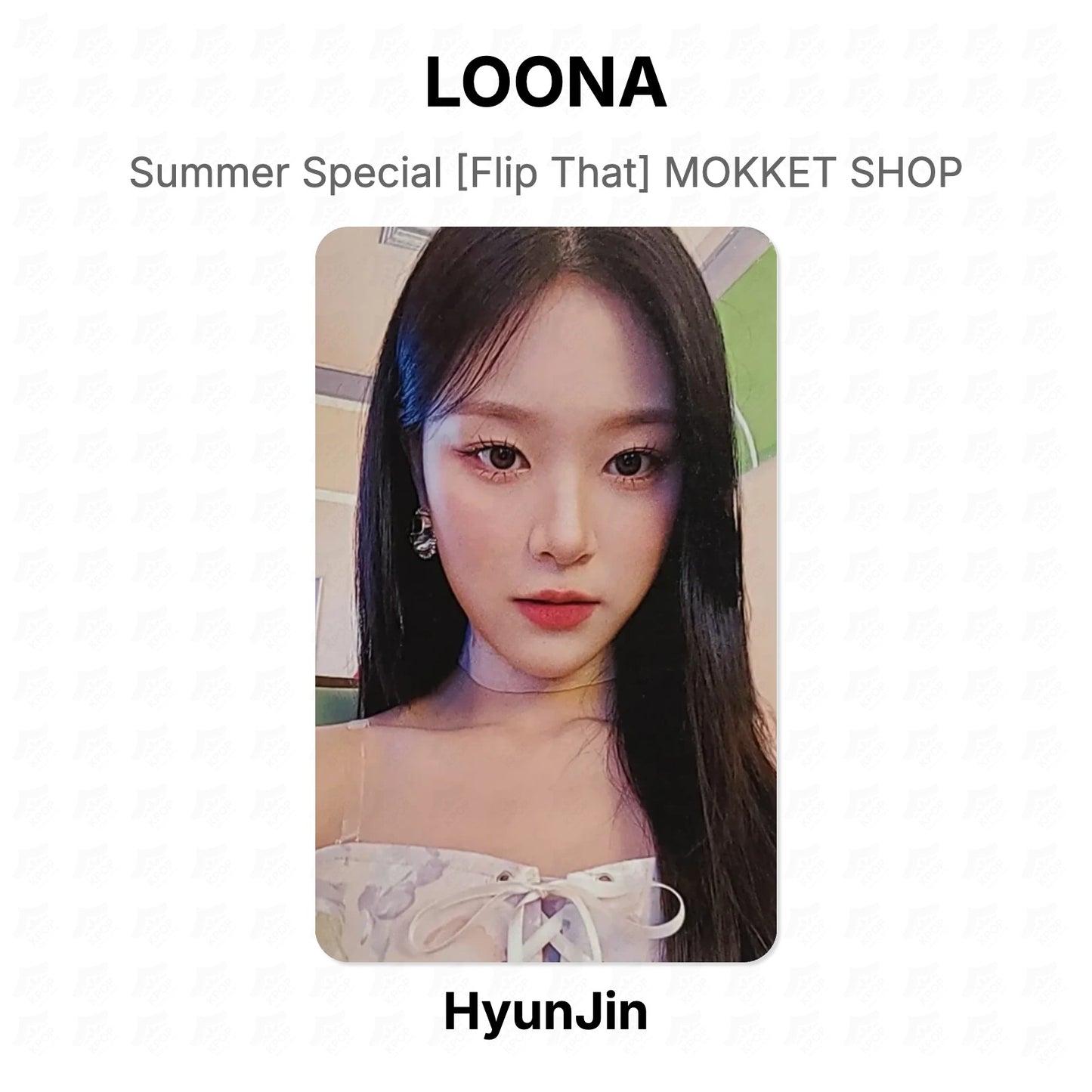 LOONA Summer Special [Flip That] MOKKET SHOP Official Photocard