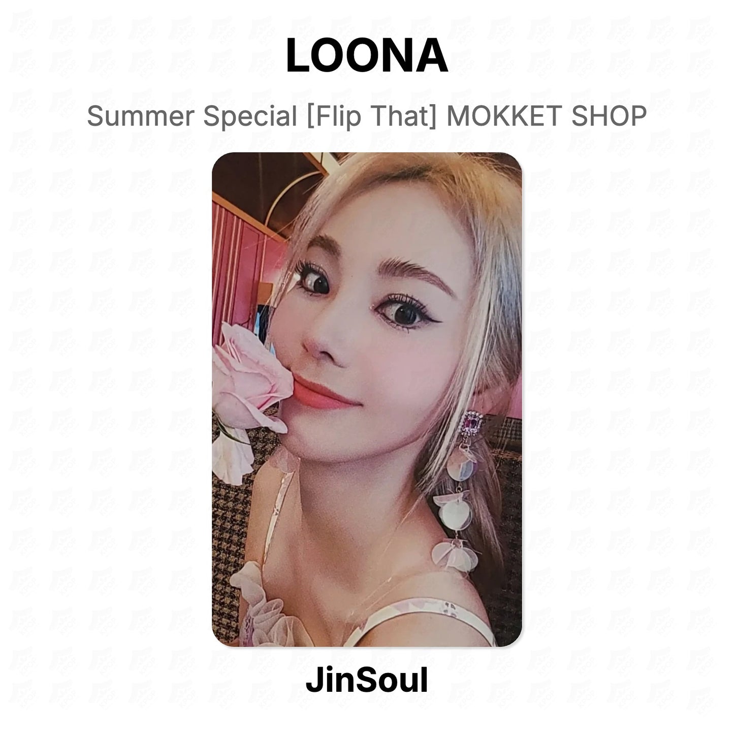 LOONA Summer Special [Flip That] MOKKET SHOP Official Photocard