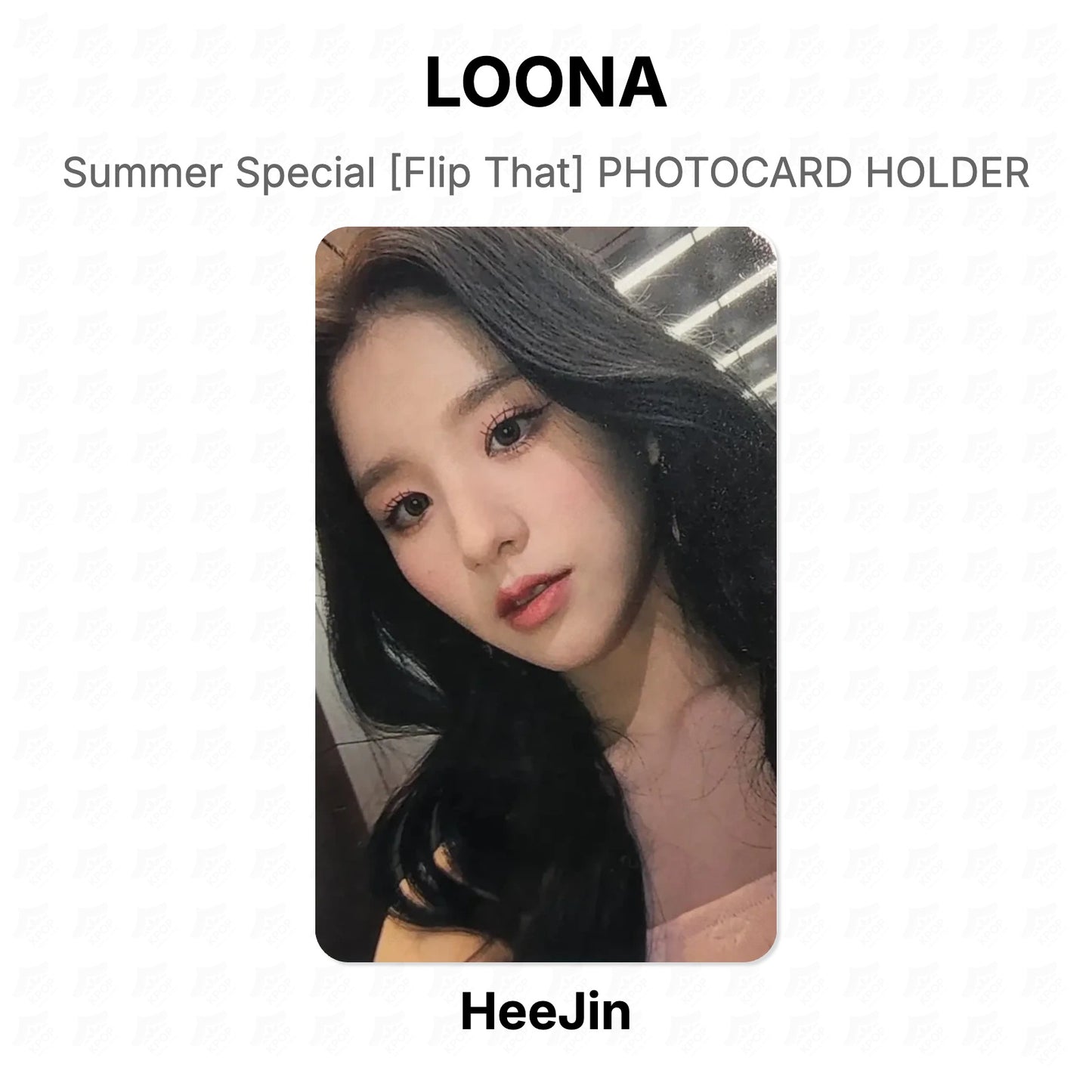 LOONA Summer Special [Flip That] PHOTOCARD HOLDER Official Photocard