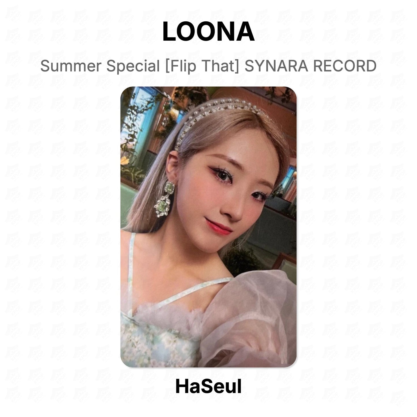 LOONA Summer Special [Flip That] SYNARA RECORD Official Photocard