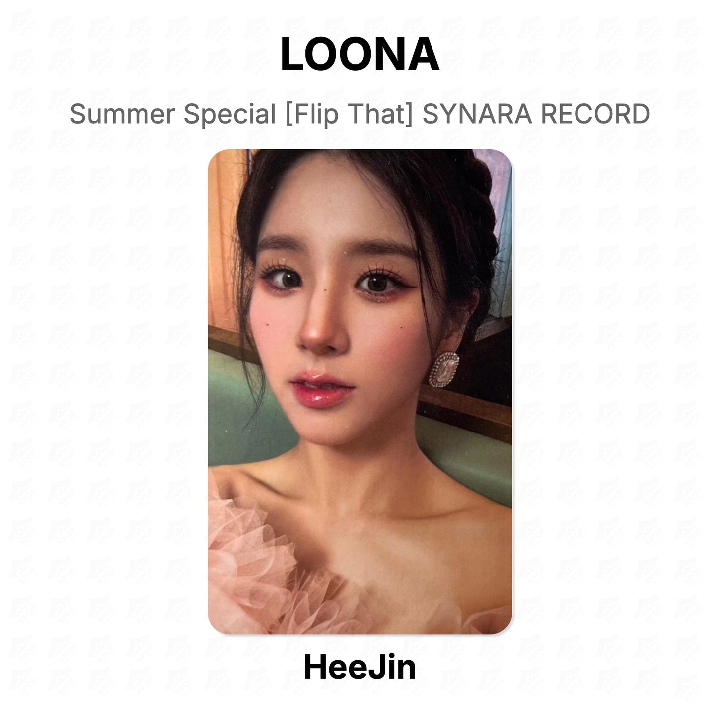 LOONA Summer Special [Flip That] SYNARA RECORD Official Photocard