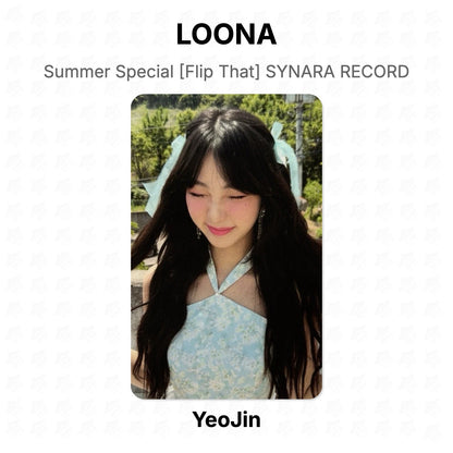 LOONA Summer Special [Flip That] SYNARA RECORD Official Photocard